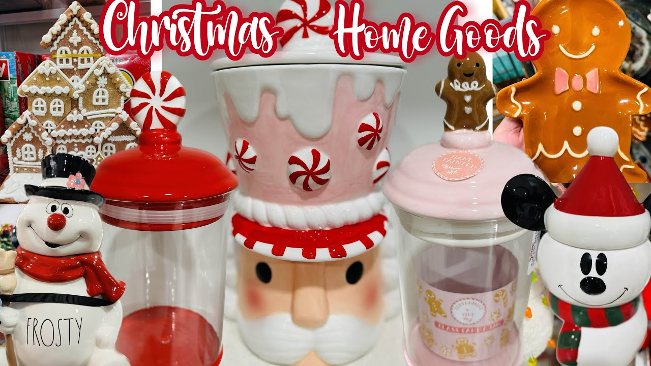 New Christmas Finds at Home Goods Home Goods Christmas shop with me