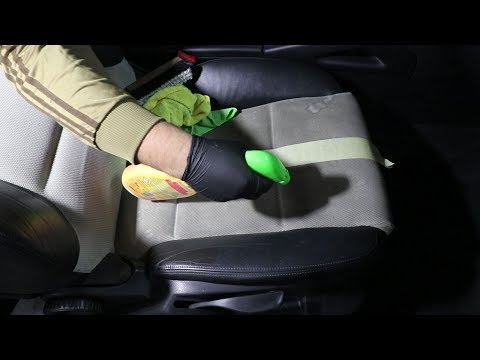 TUTORIAL. Cu ce se curăță tapițeria auto.