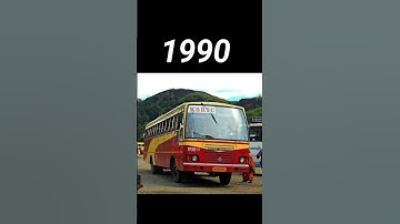 Evolution of KSRTC Bus | Old vs New | #shorts #viralreels #evolution #bus #ksrtc #ksrtcbus #roadways