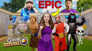 Clash Royale In Real Life! Shiloh & Bros (REACTION)