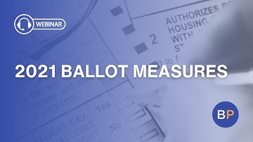 2021 Ballot Measures