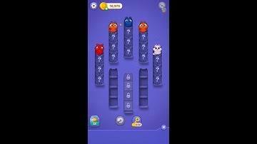 Kitty Sort: Twisted Tails Level 216-220 Gameplay | Funny Games