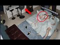 LOOK WHAT HAPPENED WHILE SHE SLEEP SCARY VIDEOS OF REAL HORROR