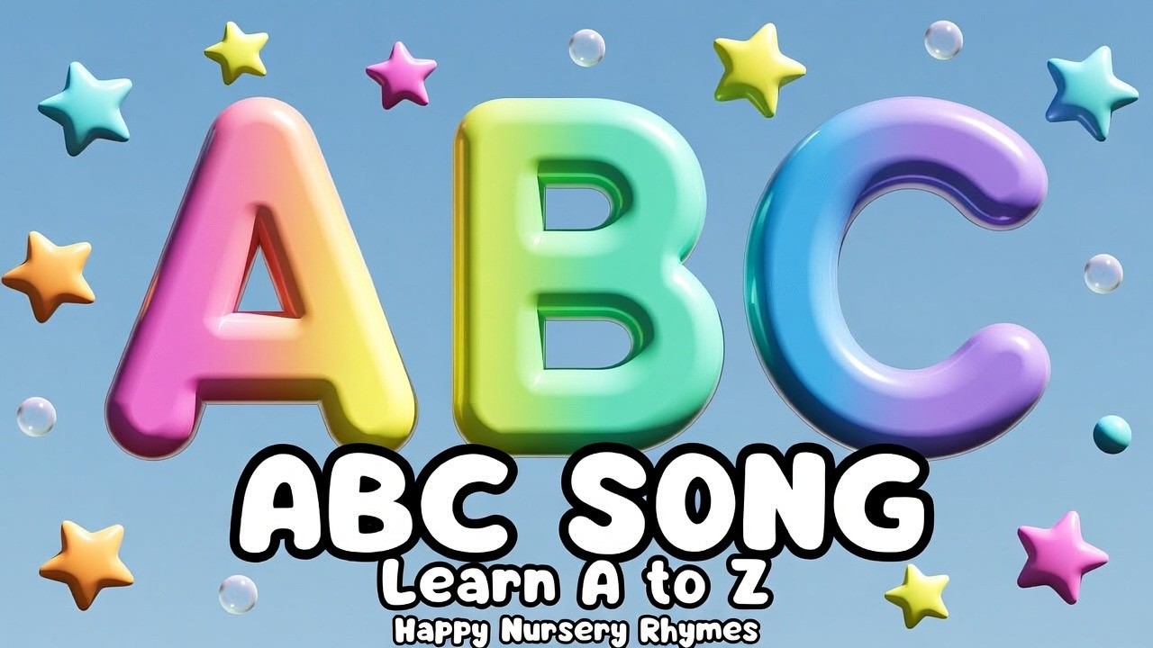 ABC song 🎵 Preschool & Toddler Nursery Rhymes | ABCD song for Kids | Learn Alphabet Letter A–Z | abc