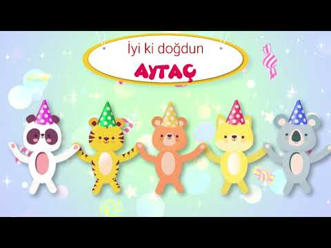 İyi ki doğdun AYTAÇ - İsme Özel Doğum Günü Şarkısı (FULL VERSİYON) (REKLAMSIZ)