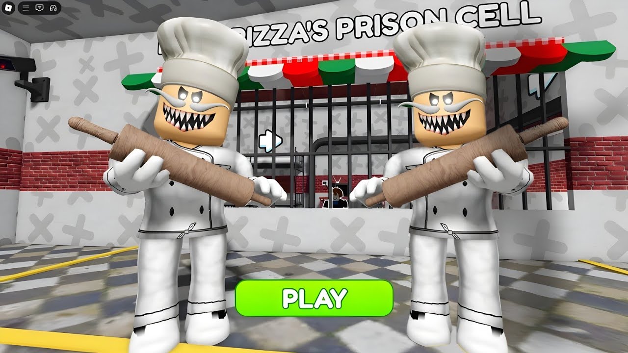 PAPA PIZZA'S PRISON RUN! (OBBY) - Papa Pizza Escapes His Own Prison! | Goat Gaming