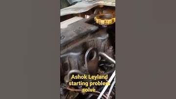 Ashok Leyland starting problem solve #shorts #youtube #viral #trending