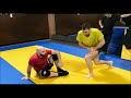 Проход knee shield из хафгарда (half guard)