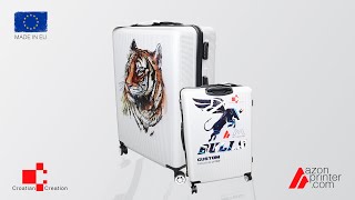 Azon Suitcase UV Print