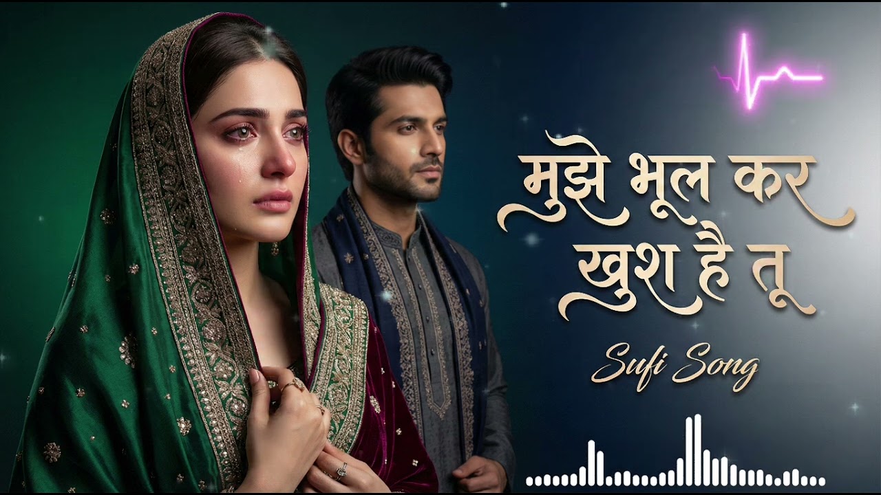 मुझे भूल कर खुश है तू | Heart Touching Sufi Sad Song | Judaai Ka Dard Bhara Roohani Geet 2026
