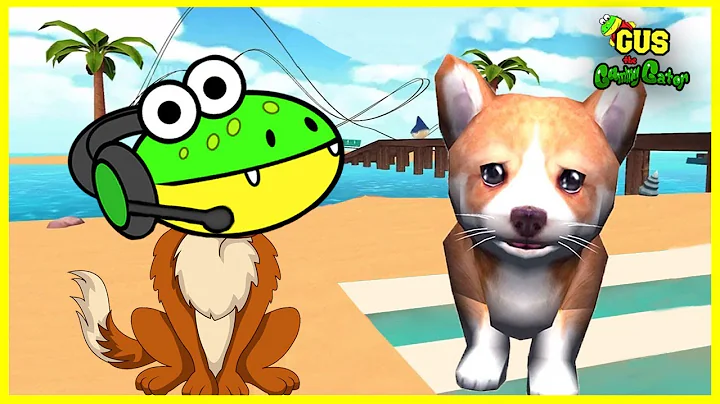Let's Play Dog Simulator A Day as A Dog with Gus t...
