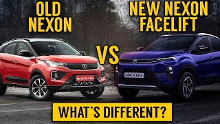 Nexon facelift 2023 VS old Nexon | What's New in Nexon Facelift? Tata Nexon 2023 launched