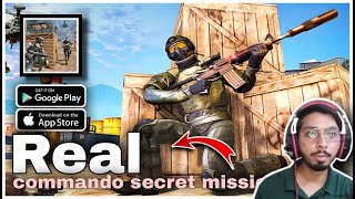 Real commando secret mission gameplay for Android and iOS | fps offline game full review 2022 screenshot 3