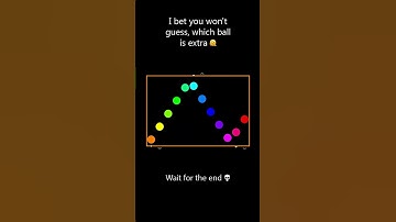 Rebounding balls in a border that gets smaller #simulation #satisfying #crash #viral #trending