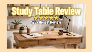 Details 🔴LIVE Unboxing & Setup/ Best Study Table for Students/ Multi- Purpose Office Desk for Laptop/Drawing Update