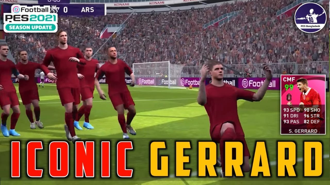 ICONIC S. GERRARD REVIEW | PES 2021 MOBILE