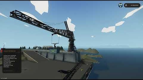 I Tried A Awesome Massive Crane   Stormworks Build And Rescue