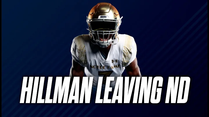 Notre Dame athlete Brandyn Hillman RELEASED from h...