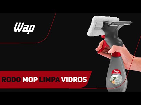 Rodo Limpa Vidros WAP MOP Spray com Reservatório