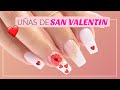 Como Hacer: Las Uñas MAS DELICADAS del Mundo para San Valentín!