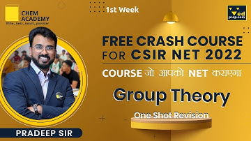 Group Theory | Crash Course | CSIR NET Sep 2022 | CSIR NET June 2022 | GATE | Chem Academy