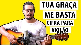 Video thumbnail of "TUA GRAÇA ME BASTA - TOQUE NO ALTAR #violão #cifras"