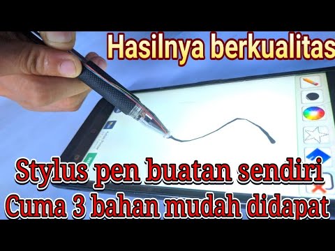 DIY Tutorial Stylus Pen Cheap Cara Tutorial membuat Stylus Pen Murah DIY STYLUS PEN - TUTORIAL HOMEM. 