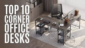 Top 10: Best L-Shaped Computer Desks of 2023 / Corner Office Desk, Gaming Desk, Workstation