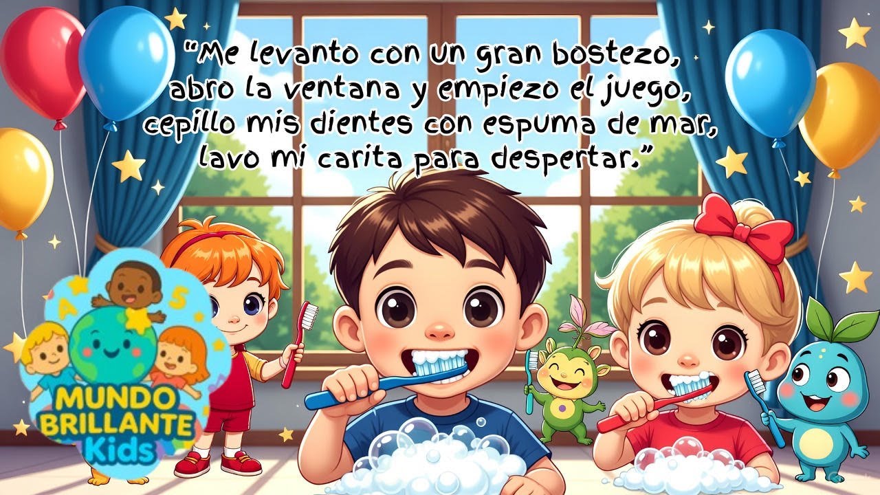 🎨Mix canciones divertidas educativas 🌟 | Canción Infantil Educativa |🌈 Mundo Brillante kids💙