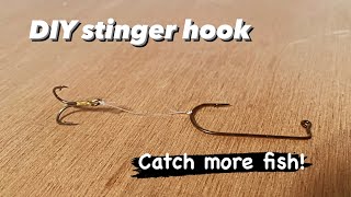 Catch more fish! Try this stinger set up for walleye