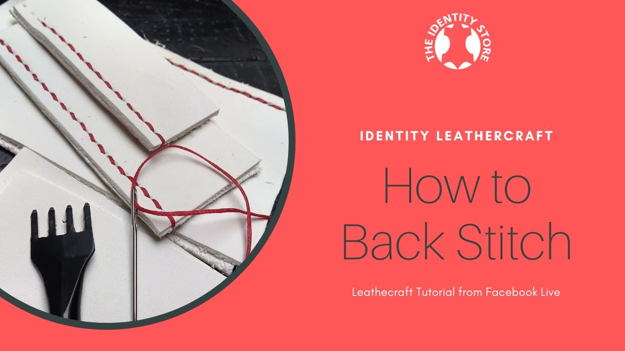 How to backstitch using thick thread? : r/Leathercraft