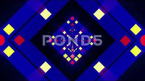 Blue Flashing Triangle, Vj Loops, Background | Motion Graphics | VJ Loops