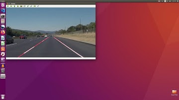 Lane detection in an Video using ROS, Python and OpenCV