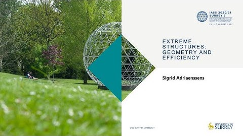 Keynote Presentation –Sigrid Adriaenssens