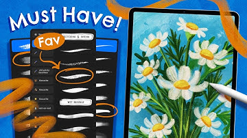 I tested 100s of Procreate Brushes & These are my Must-Have Brushes