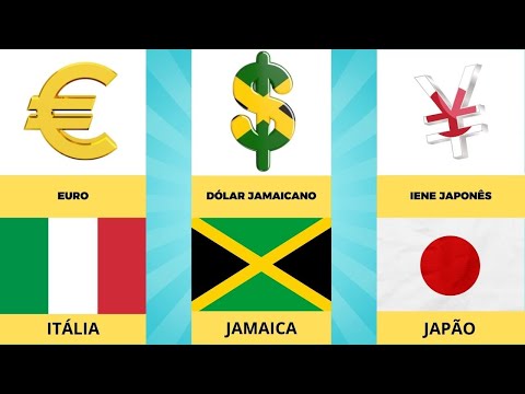 Vídeo: Qual moeda é usada por vinte e sete países?