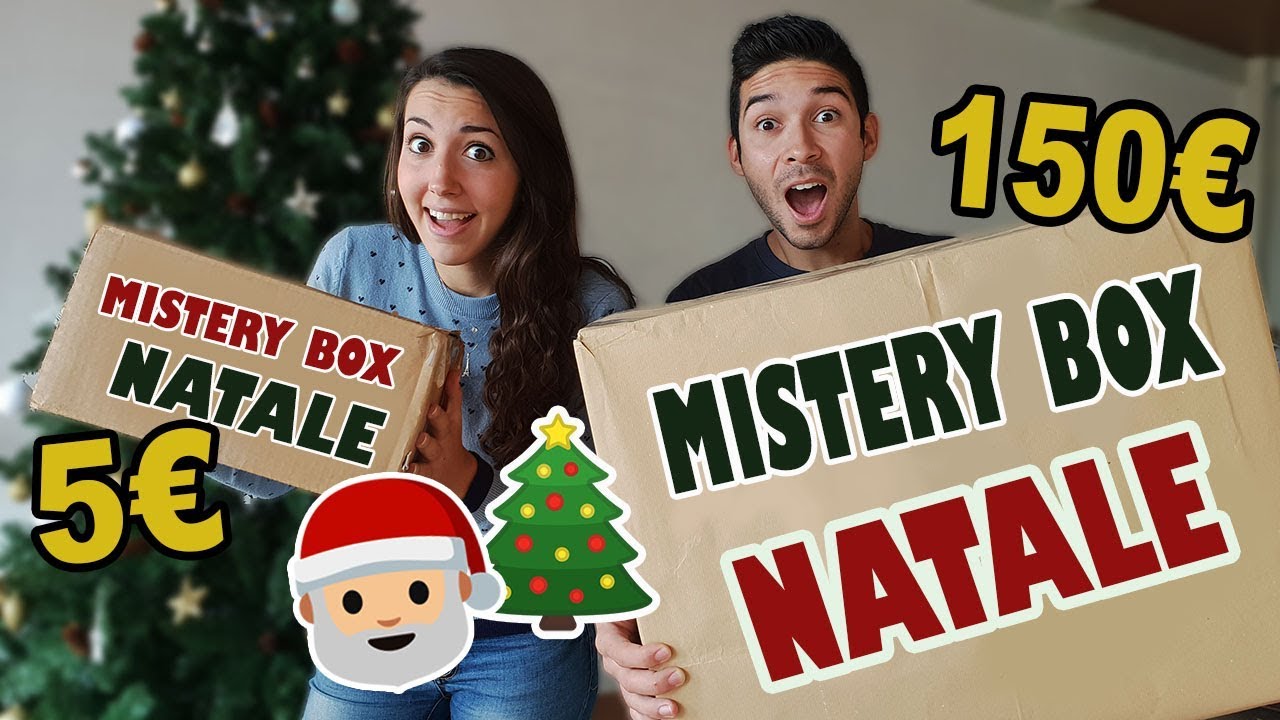 Regali Di Natale 5.5 Vs 150 Mistery Box Di Natale Youtube