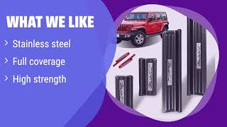 Career Overview The Top 5 Best Jeep Gladiator Door Sill Guards in 2025 - Must Watch Before Buying!