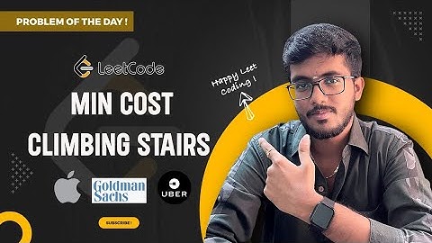 🪜 Min Cost Climbing Stairs | Dynamic Programming | O(1) Space | 🧑‍💻 C++, Java & Python | Leetcode