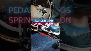 What spring tension to use for bass drum pedal - double bass speed pedal settings