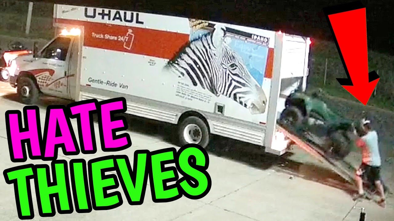 THIEVES CAUGHT ON CAMERA STEALING | PROPERTY UPDATE AND EQUIPMENT FOR ...