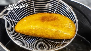 HOW TO MAKE COLOMBIAN EMPANADAS (STEP BY STEP RECIPE)  IT'S RHODE'S RECIPE