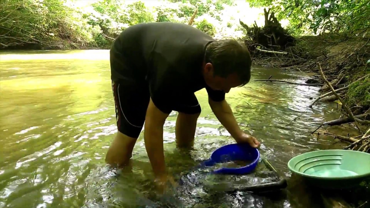 Banjo gold pan demo YouTube