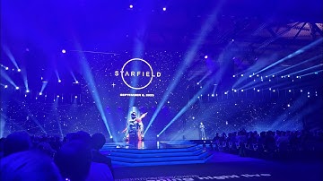 Starfield & Todd Howard | Gamescom 2023 | Live Crowd Reaction | ONL Opening Night Live