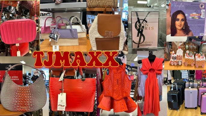 Shopping at TJMAXX for LUXURY! Mocshino, Furla, Gucci, & MORE! 
