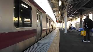 680M 普通水戸行 いわき駅２番線到着 (E531系K451編成(赤電))