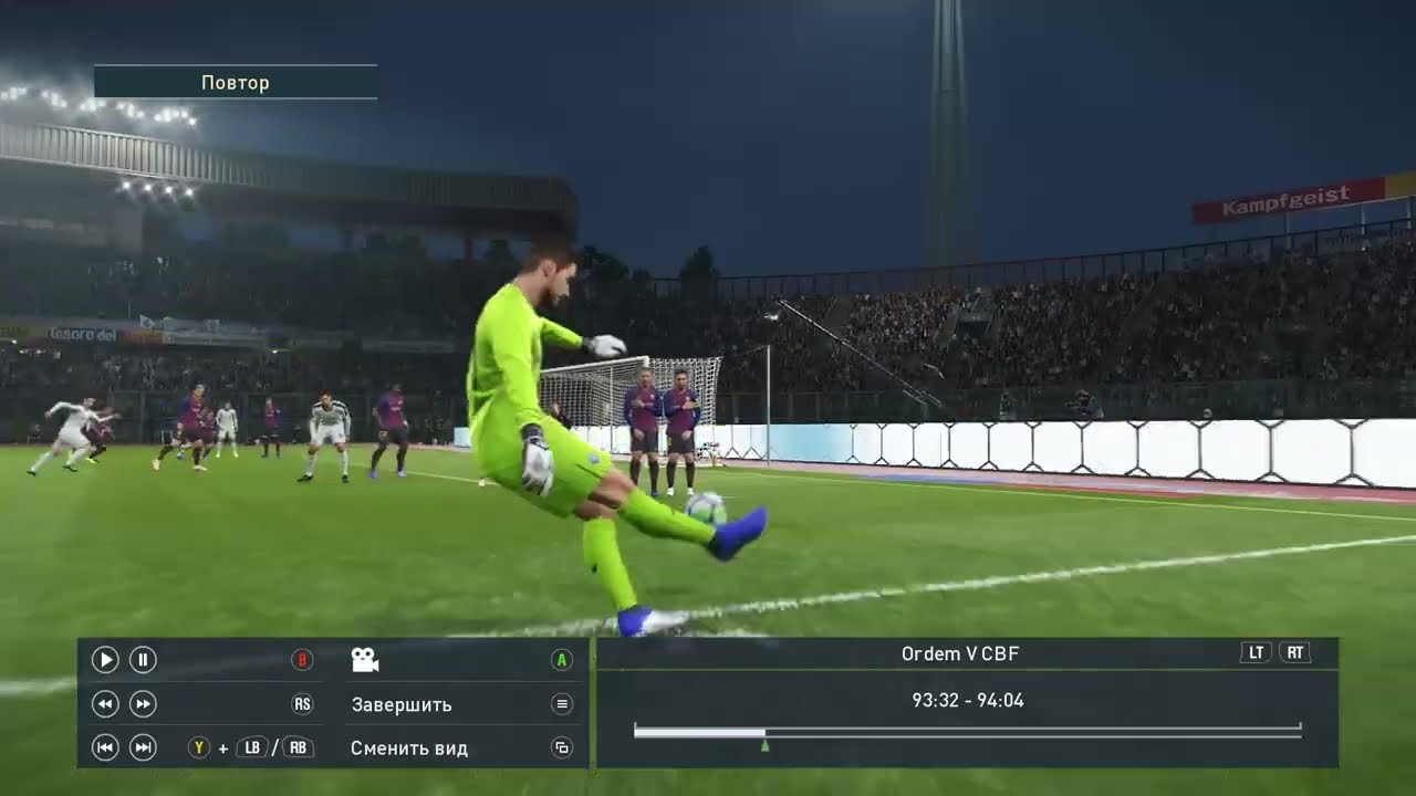 Insane goalkeeper Free Kick! Double Post | PES 2019