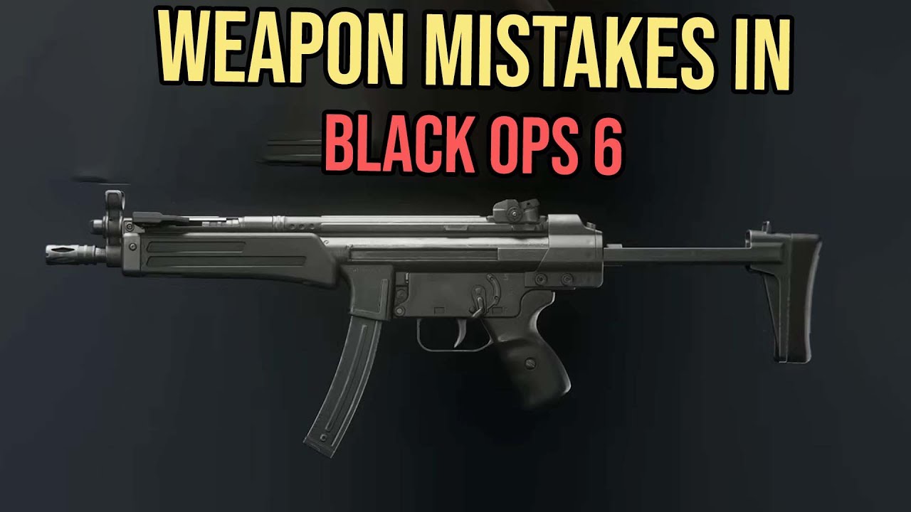 Weapon Mistakes In Black Ops 6 (Beta) - YouTube