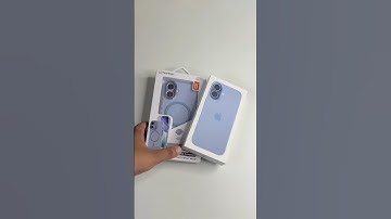 iPhone 17 mist blue unboxing 😍