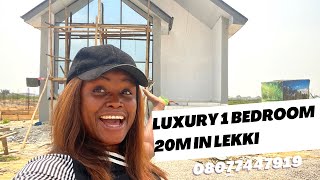House for sale in Lekki Lagos Nigeria: Luxury 1 bedroom bungalow 20m in Lakowe with golf course